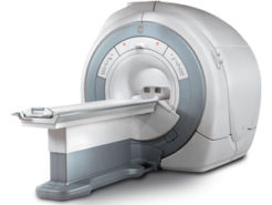 Image of a 3 Tesla Magnetic Resonance Imaging scanner